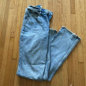 Abercrombie 90s Straight Ultra High Rise Curve Love Jeans